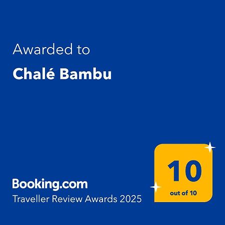 Апартаменты Chale Bambu Кунья Экстерьер фото